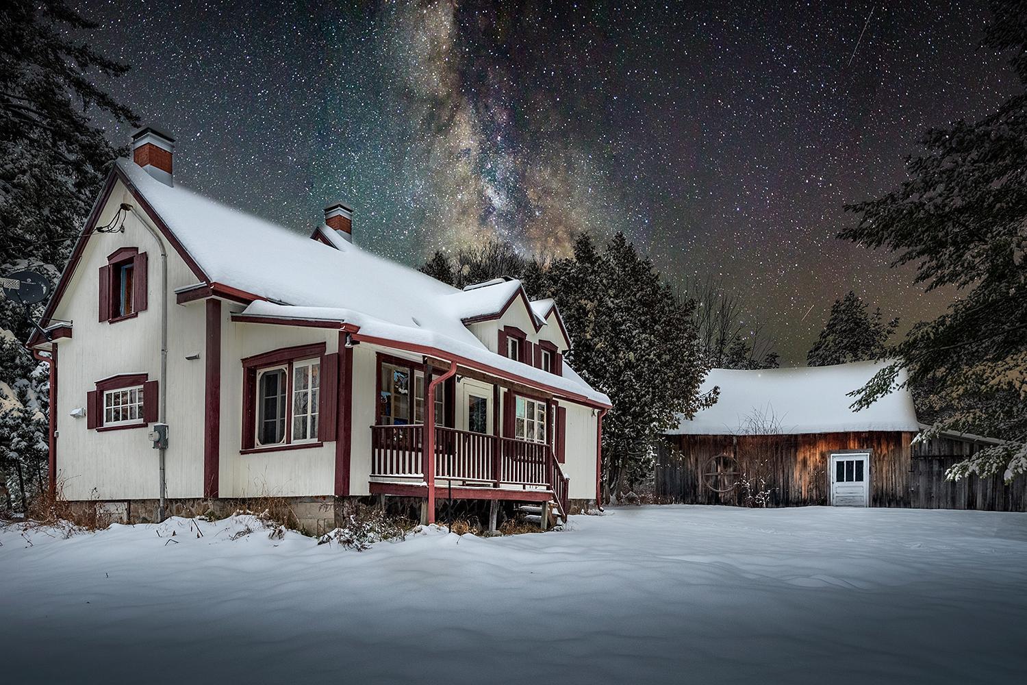Ancestral Wooden Chalet - St-Gabriel De Brandon Mandeville المظهر الخارجي الصورة